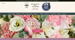 Desktop Screenshot of barringtonflowershop.com